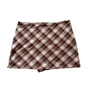 ARULA Skirt/Skort/Shorts, Size X, Maroon & cream